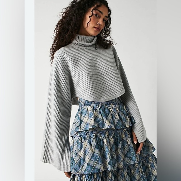 Free People Sweaters - Free People + Billie Mock Neck Sweater